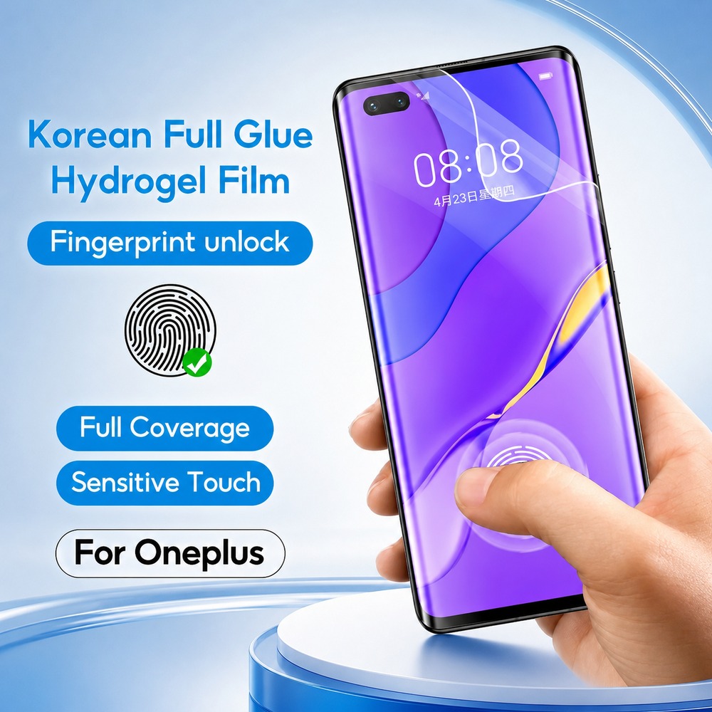 Hydrogel Screen Protector - 2 stuks hydrogelfilm voor OnePlus Nord