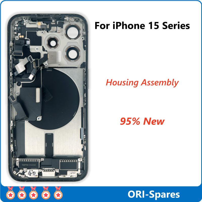 Apple Iphone 15 - Gebruikt middenchassis-huisvestingsonderdeel voor iPhone 15 Pro