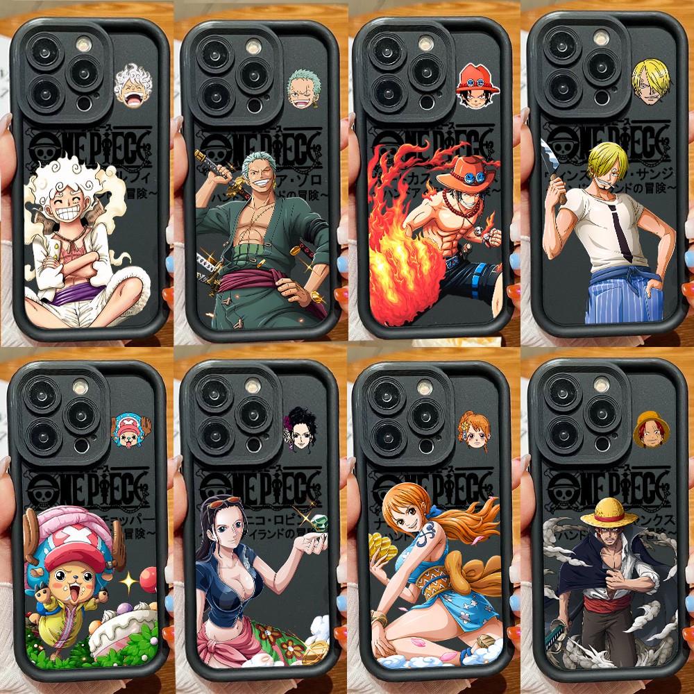 Oppo A78 - Anime Luffy's One Piece telefoonhoesje voor