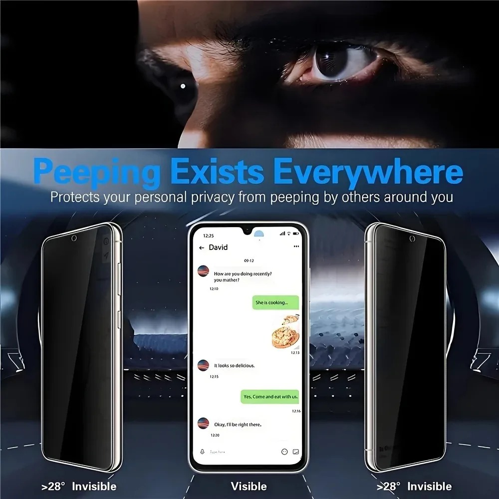 3PCS Privacy Tempered Glass vo - Privacy Screen Protector recensie en prijs