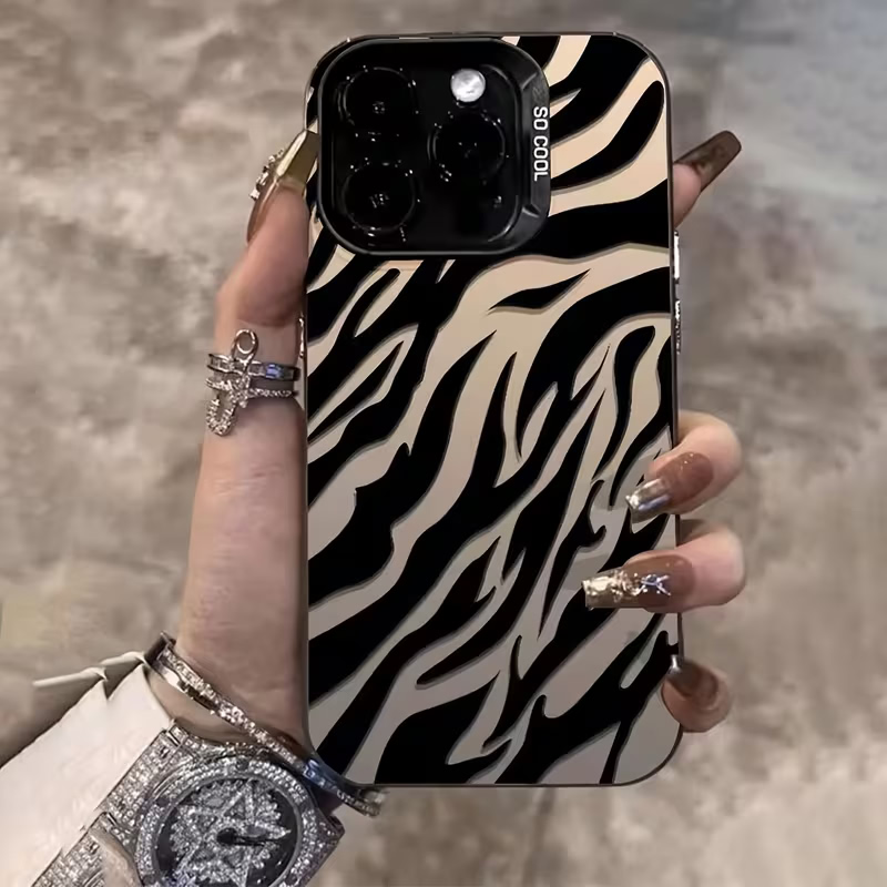 Zebra-patroon Zwarte Geavancee - Apple Iphone 15 recensie en prijs