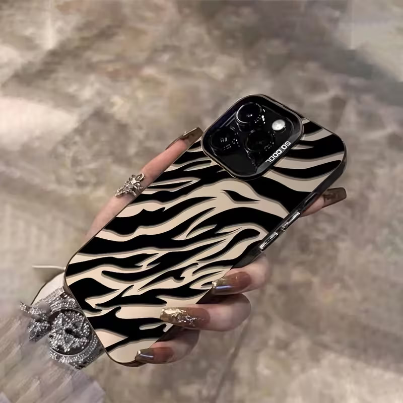 Zebra-patroon Zwarte Geavancee - Apple Iphone 15 recensie en prijs
