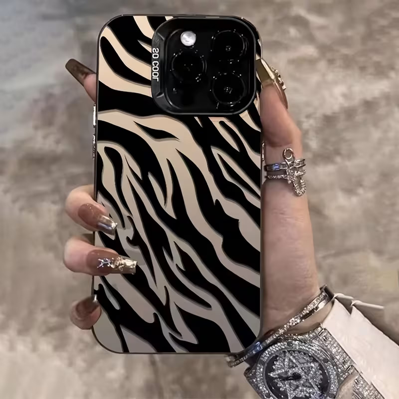 Zebra-patroon Zwarte Geavancee - Apple Iphone 15 recensie en prijs