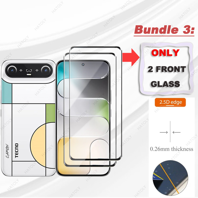 3D gebogen glas voor Tecno Cam - Curved Edge Screen recensie en prijs