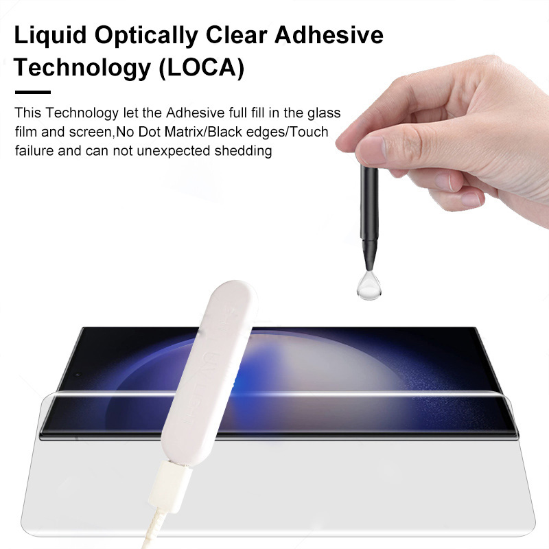 UV-vloeibare full glue gehard  - Apple Iphone 15 Pro Max recensie en prijs