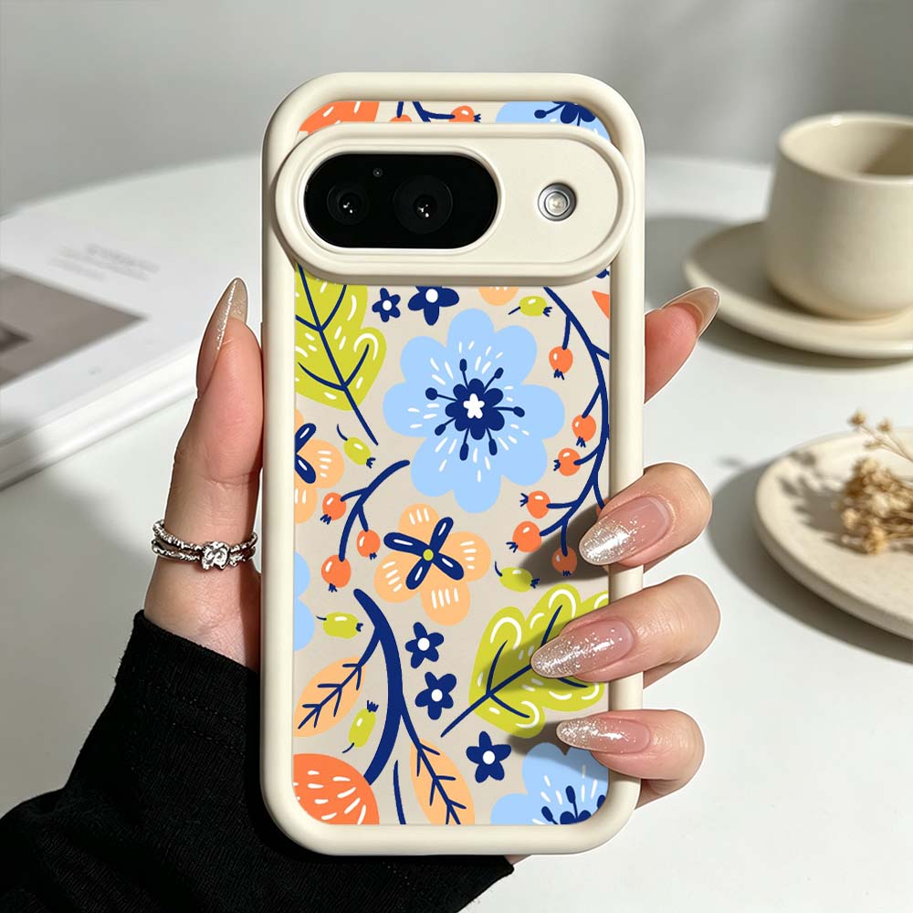Bloempatroon Telefoonhoesje vo - Google Pixel 8A recensie en prijs