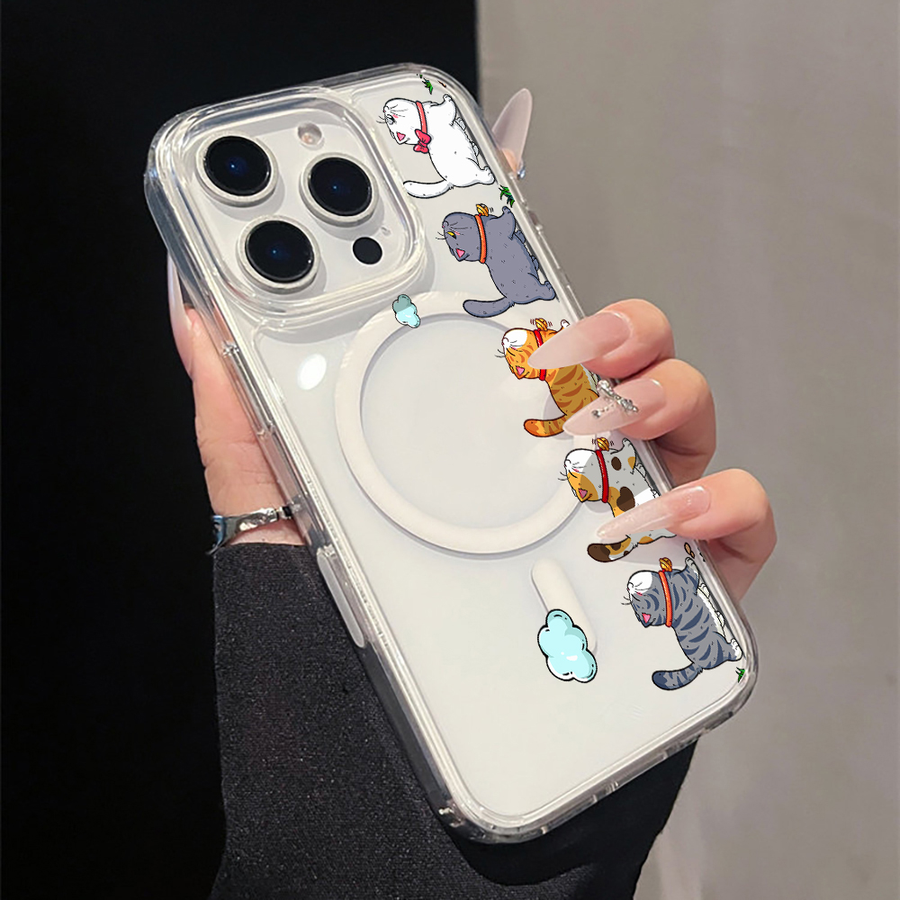 Schattige cartoon kat transpar - Apple Iphone 15 recensie en prijs