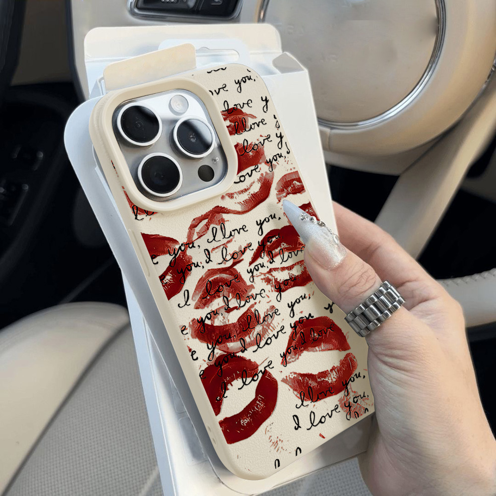 Heldere Rode Lippen Lederen Te - Apple Iphone 15 recensie en prijs