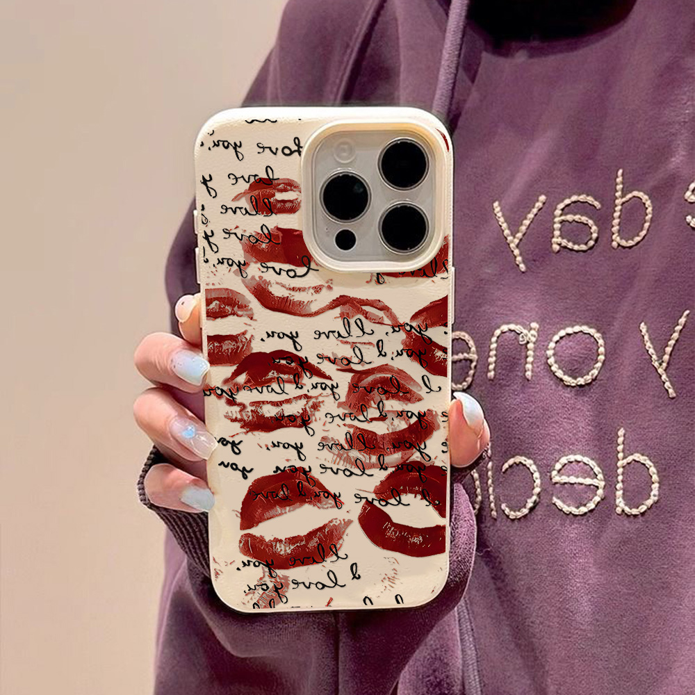 Heldere Rode Lippen Lederen Te - Apple Iphone 15 recensie en prijs